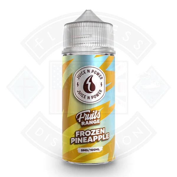 Juice N Power Frozen Pineapple 0mg 100ml Shortfill