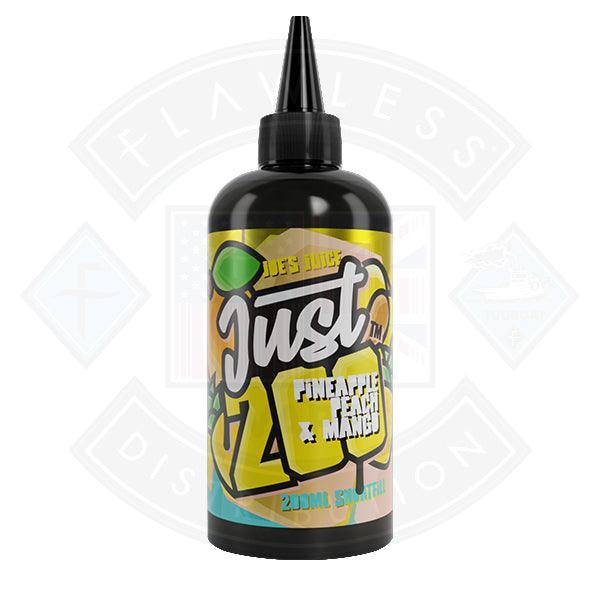Just 200 by Joe's Juice Pineapple Peach & Mango 0mg 200ml Shortfill