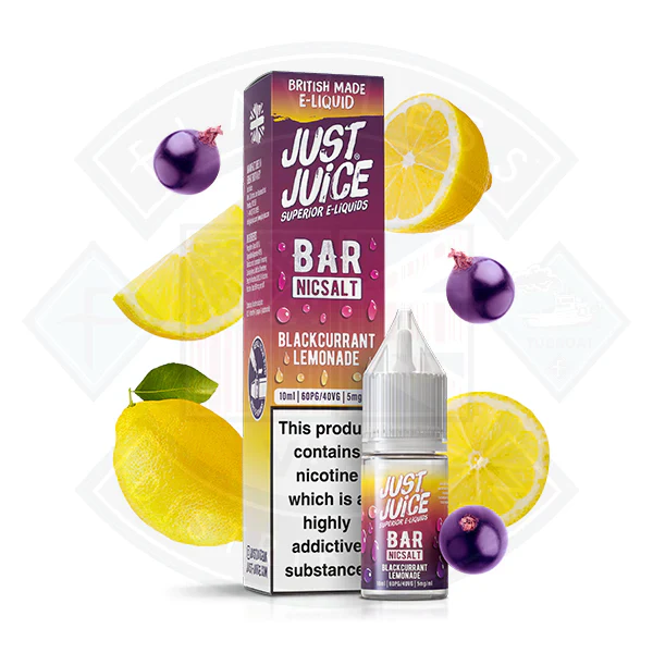 Just Juice Bar Nic Salt - Blackcurrant Lemonade 10ml