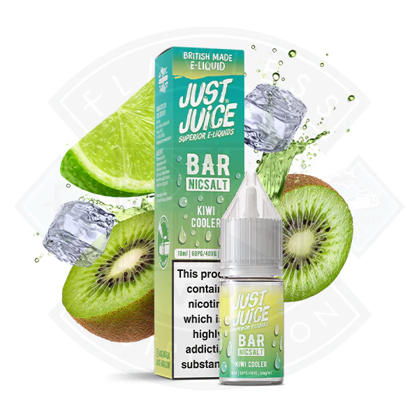 Just Juice Bar Nic Salt - Kiwi Cooler 10ml - Image 3