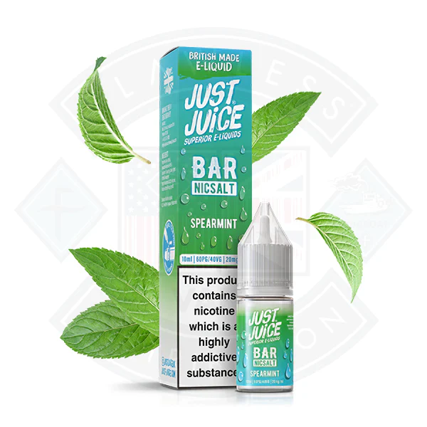 Just Juice Bar Nic Salt - Spearmint 10ml - Image 3