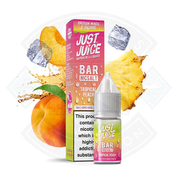 Just Juice Bar Nic Salt - Tropical Peach 10ml - Image 3