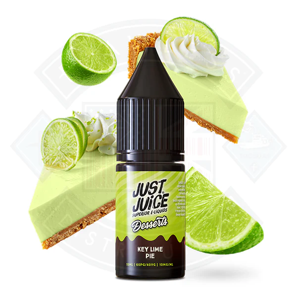 Just Juice Dessert Salt  10ml Key Lime Pie - Image 5