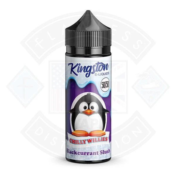 Kingston Chilly Willies - Blackcurrant Slush Slush 0mg 100ml 50/50 Shortfill E-Liquid