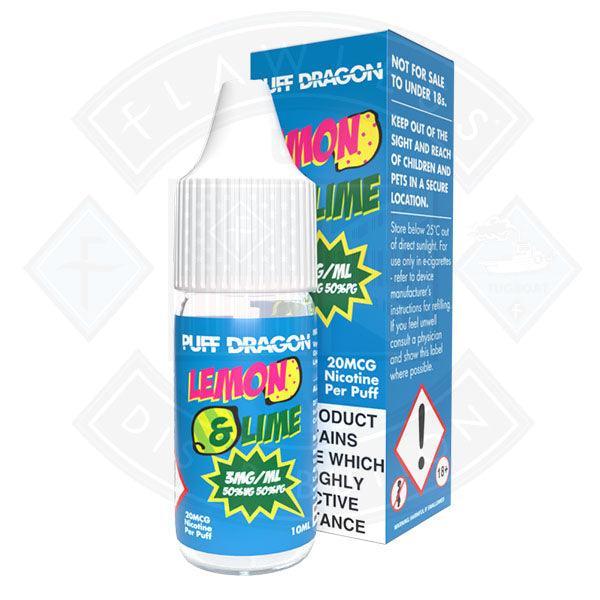 Lemon & Lime by Puff Dragon TPD Compliant - 10ml - Image 5