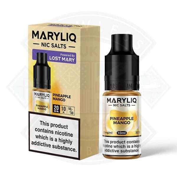 Lost Mary Maryliq Pineapple Mango 10ml Nic Salt