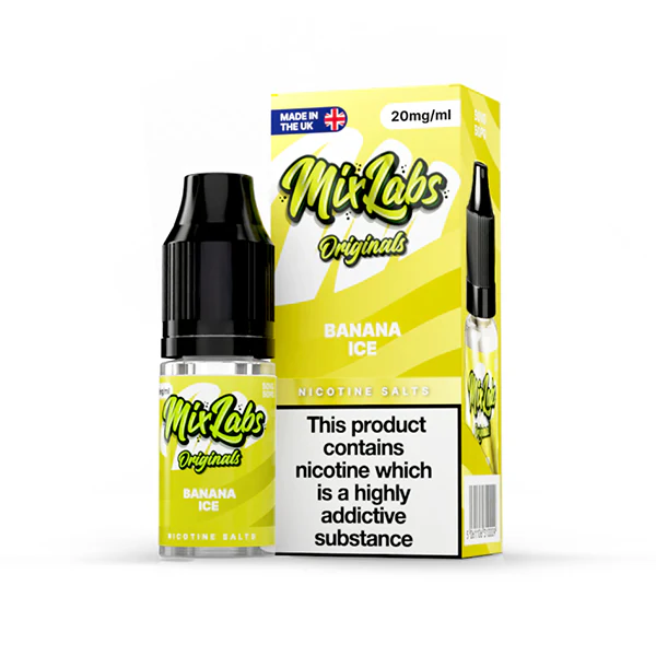 Mix Labs Salts 10ml Banana Ice - Image 2