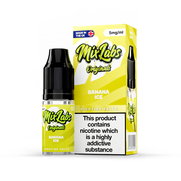 Mix Labs Salts 10ml Banana Ice - Image 3