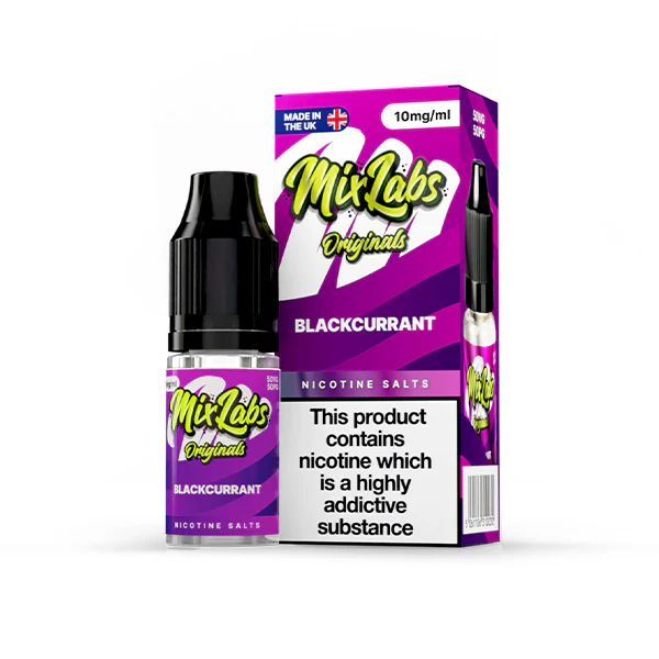 Mix Labs Salts 10ml Blackcurrant