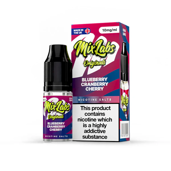 Mix Labs Salts 10ml Blueberry Cranberry Cherry