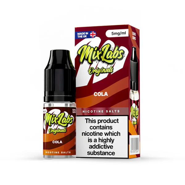 Mix Labs Salts 10ml Cola - Image 3