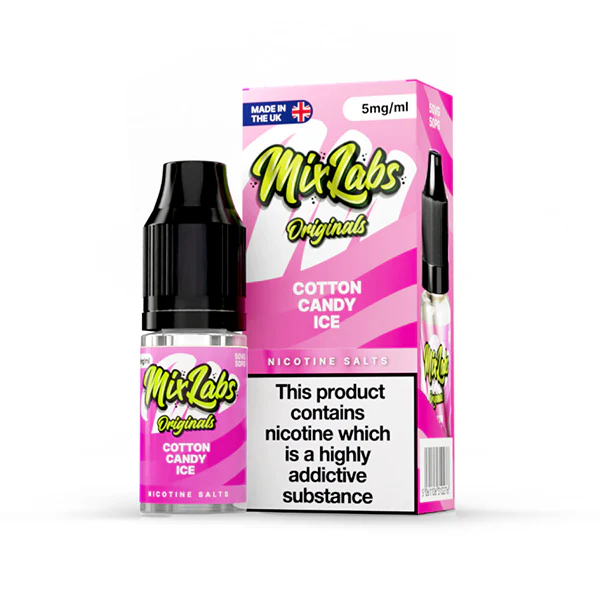 Mix Labs Salts 10ml Cotton Candy ICE - Image 3