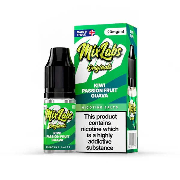 Mix Labs Salts 10ml Kiwi Passionfruit Guava - Image 2