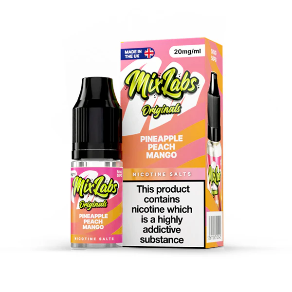 Mix Labs Salts 10ml Pineapple Peach Mango - Image 2