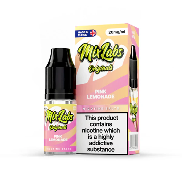 Mix Labs Salts 10ml Pink Lemonade - Image 2