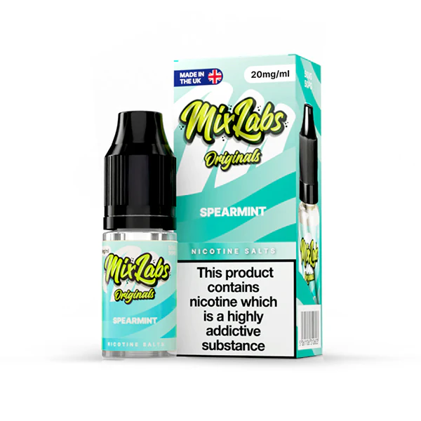 Mix Labs Salts 10ml Spearmint - Image 2