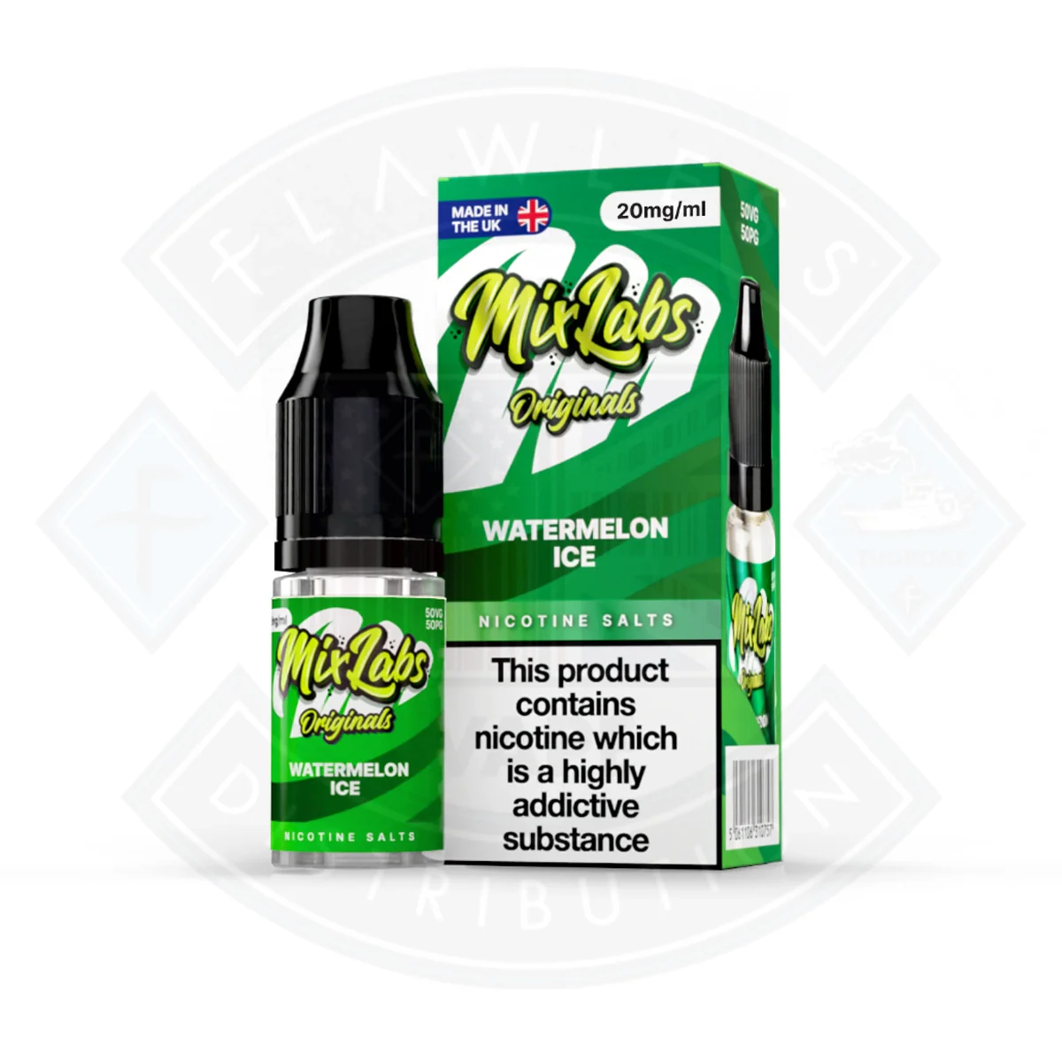 Mix Labs Salts 10ml Watermelon Ice - Image 2