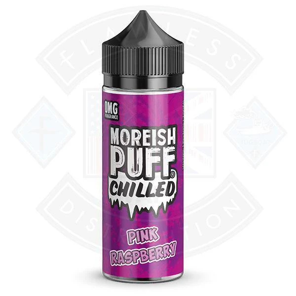 Moreish Puff Chilled Pink Raspberry 0mg 100ml Shortfill E-liquid