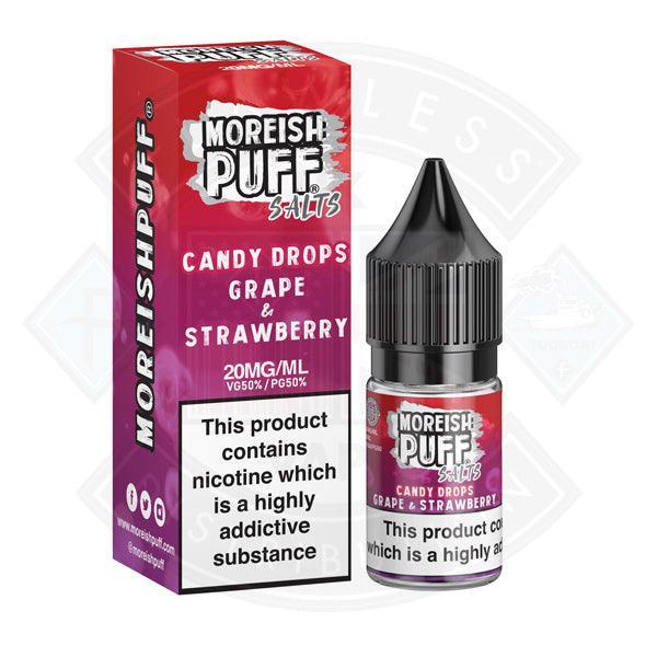 Moreish Puff Nic Salt Candy Drops Grape & Strawberry 10ml - Image 2