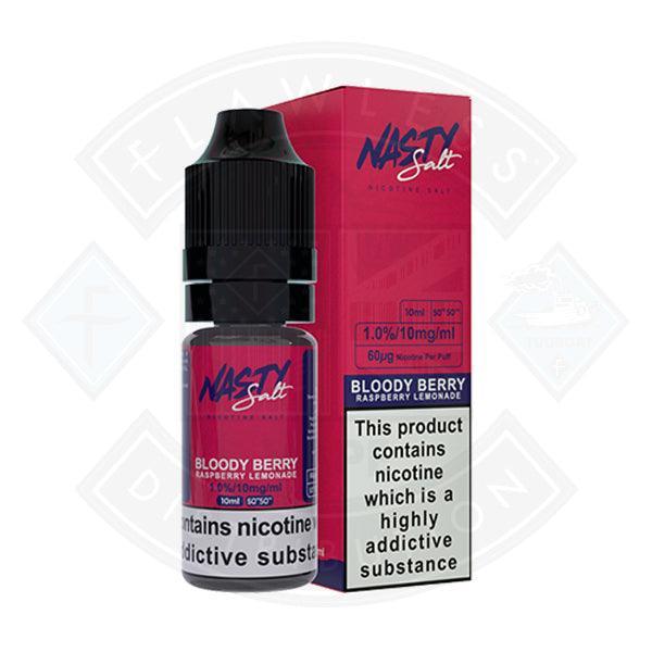 Nasty Juice Nasty Salt Bloody Berry Raspberry Lemonade 10mg 10ml