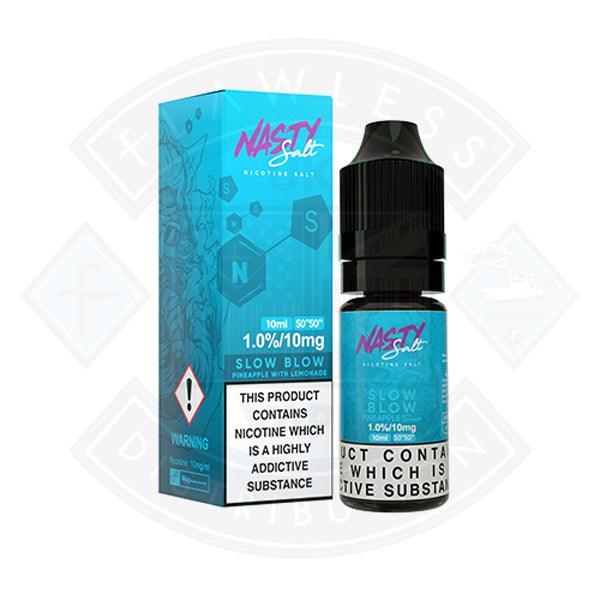 Nasty Juice Nasty Salt Slow Blow E liquid 20mg 10ml