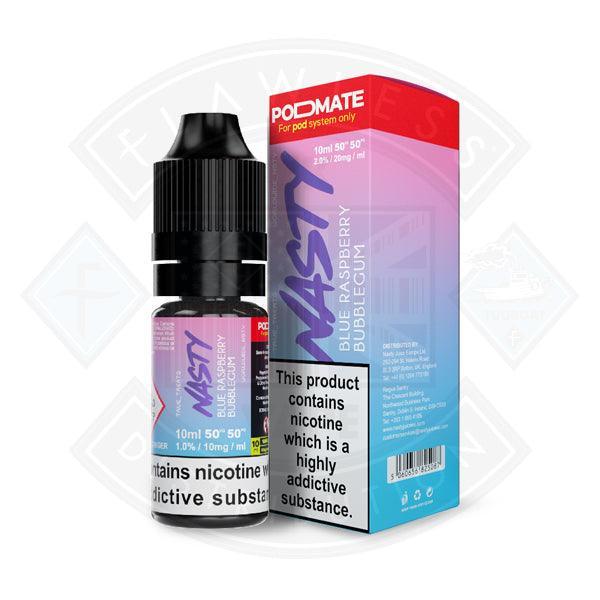 Nasty Juice PodMate Salt -Blue Raspberry Bubblegum 10ml e-liquid
