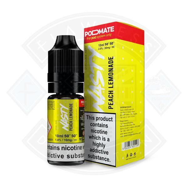 Nasty Juice PodMate Salt - Peach Lemonade 10ml e-liquid