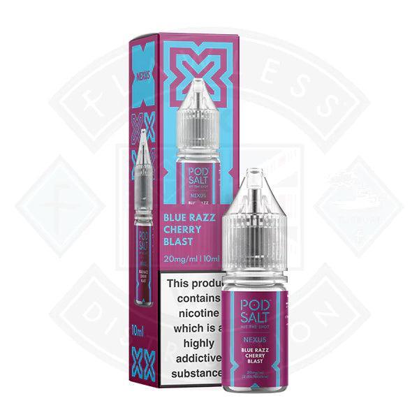 Nexus Pod Salt Blue Razz Cherry Blast 10ml - Image 2