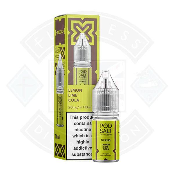 Nexus Pod Salt Lemon Lime Cola 10ml - Image 2