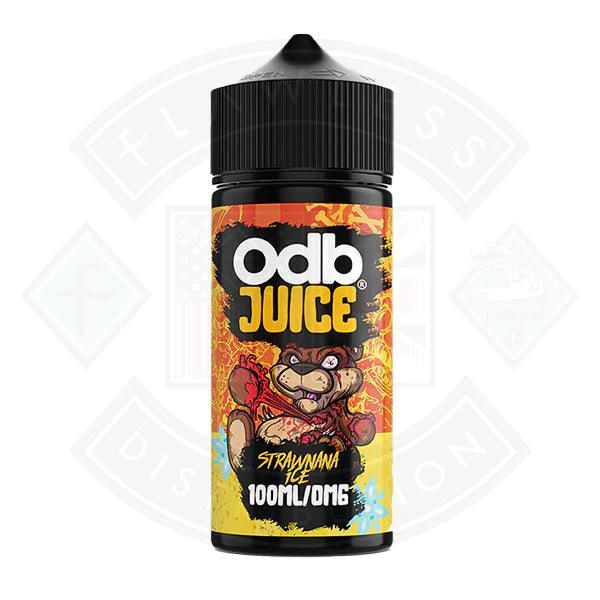 ODB Juice - Strawnana Ice 0mg 100ml Shortfill