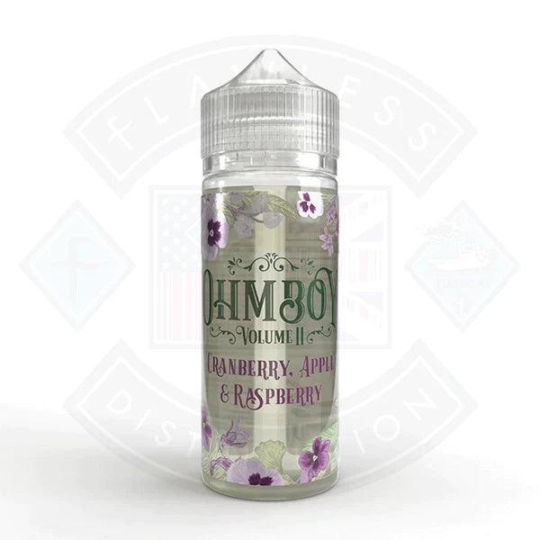 Ohm Boy - Volume II -  Cranberry, Apple and Raspberry Shortfill 0mg 100ml