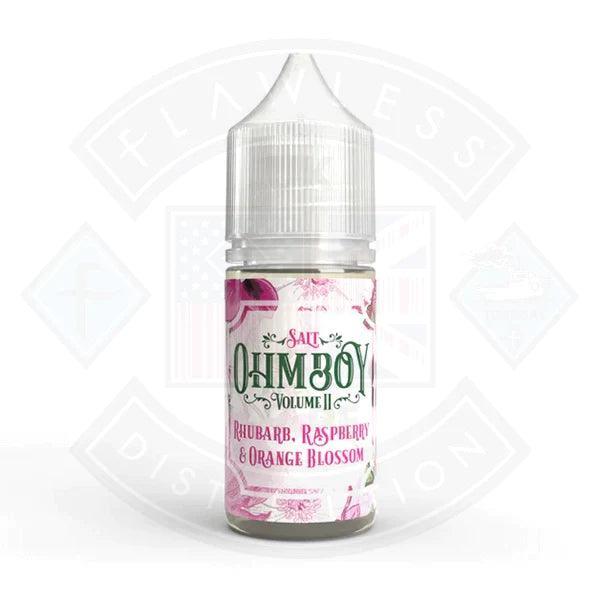 Ohm Boy - Volume II - Rhubarb, Raspberry & Orange Blossom 10ml Salt