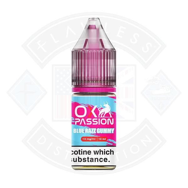 OX Passion by Oxva Blue Razz Gummy Bear Nic Salt 10ml