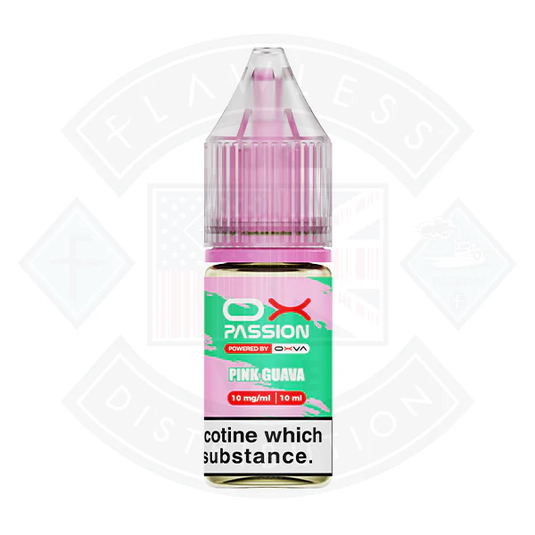 OX Passion by Oxva Pink Guava Nic Salt 10ml - Image 2