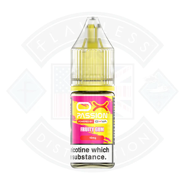 OX Passion Fruity Gum Nic Salt 10ml by Oxva - Image 2