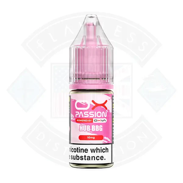 OX Passion Hub-BBG Nic Salt 10ml by Oxva - Image 2