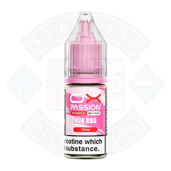 OX Passion Hub-BBG Nic Salt 10ml by Oxva - Image 3