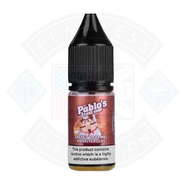 Pablos Cake Shop Salt Salted Caramel Profiteroles 10ml