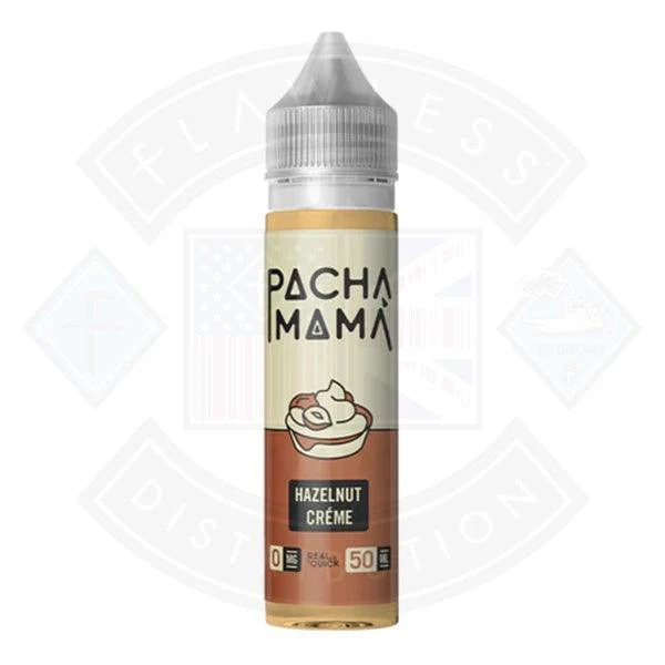 Pacha Mama Hazelnut Creme 50ml 0mg shortfill e-liquid
