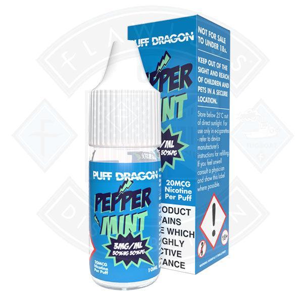 Puff Dragon Peppermint E liquid 10ml - Image 5