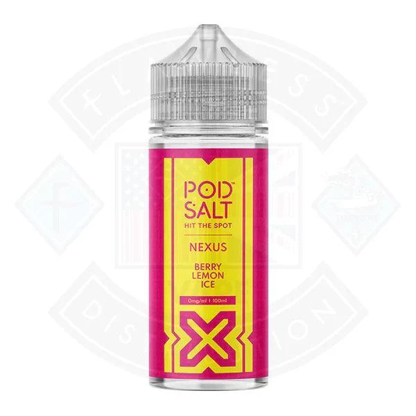 Pod Salt Nexus Berry Lemon Ice 0mg 100ml E-liquid