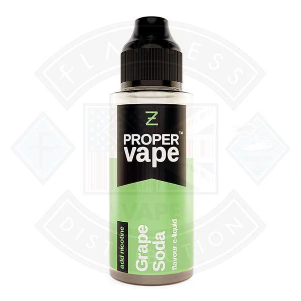Proper Vape by Zeus Juice Grape Menthol 0mg 100ml