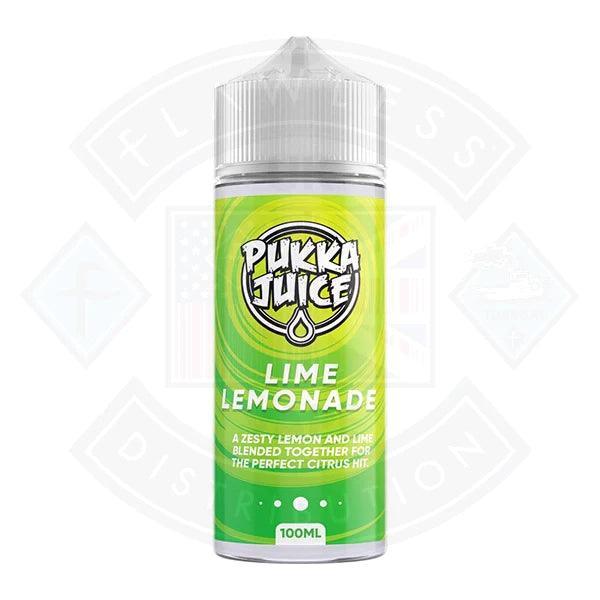 Pukka Juice Lime Lemonade 100ml 0mg Shortfill E-liquid