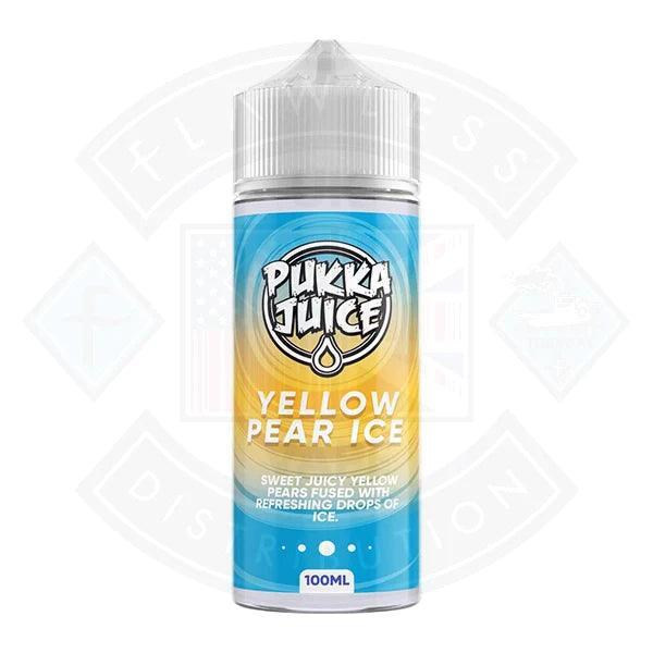 Pukka Juice Yellow Pear ICE 100ml 0mg Shortfill E-liquid