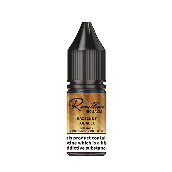 Ramillion 10ml Nic Salt Hazelnut Tobacco - Image 2