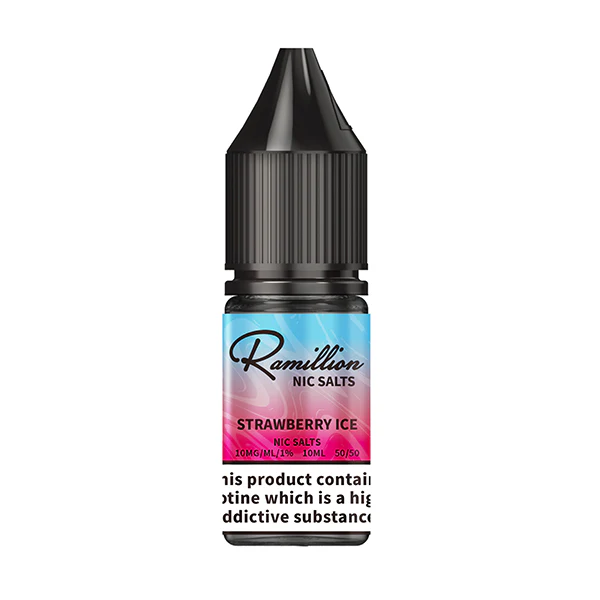 Ramillion 10ml Nic Salt Strawberry Ice - Image 2