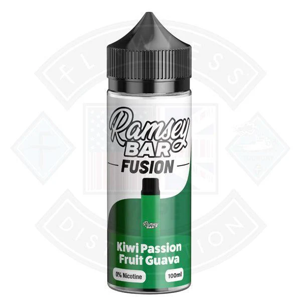 Ramsey Bar Fusion- Kiwi Passion Fruit 0mg 100ml