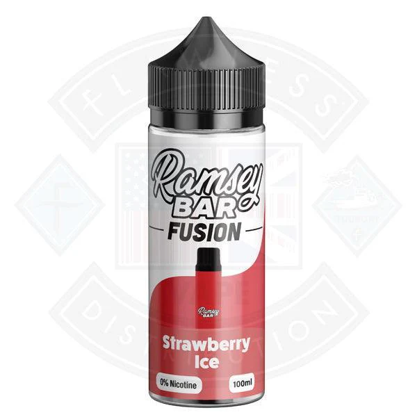 Ramsey Bar Fusion- Strawberry ICE 0mg 100ml