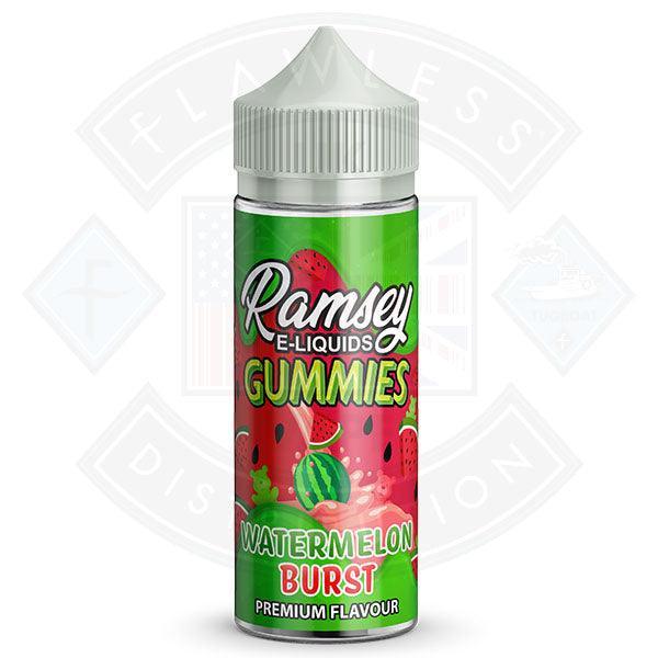 Ramsey E-Liquids Gummies - Watermelon Burst 0mg 100ml Shortfill