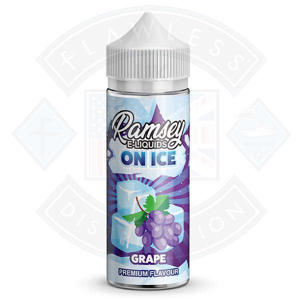 Ramsey E-Liquids on Ice - Grape 0mg 100ml Shortfill